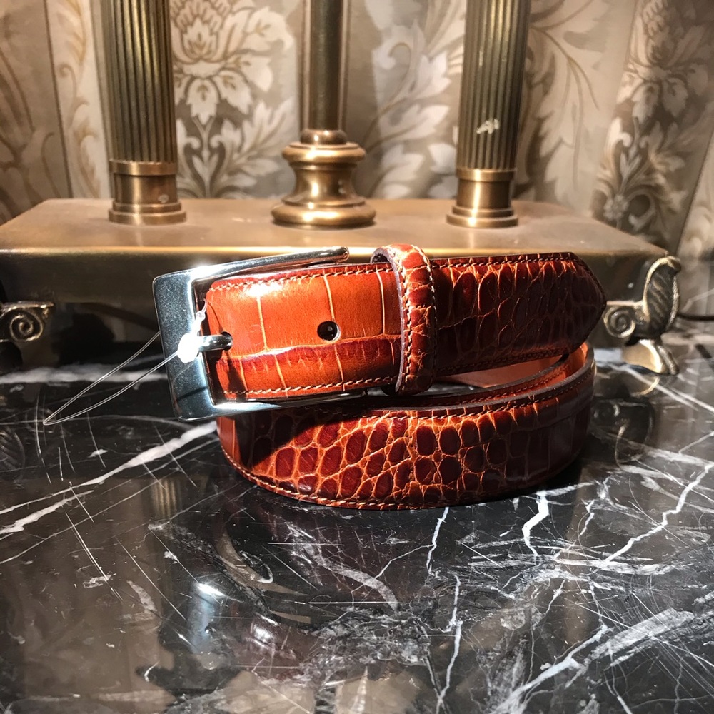 TRAFALGAR MENS BELT ITALIAN CALFSKIN